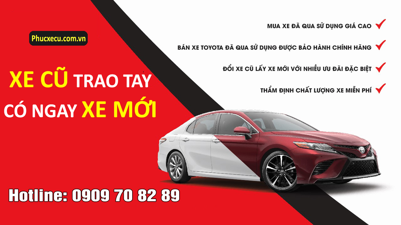 Xe cũ trao tay - có ngay xe mới